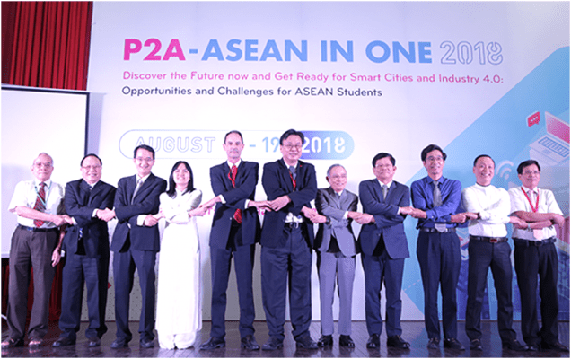 Chương trình “P2A - ASEAN In One 2018” diễn ra tại Đại học Duy  Tân